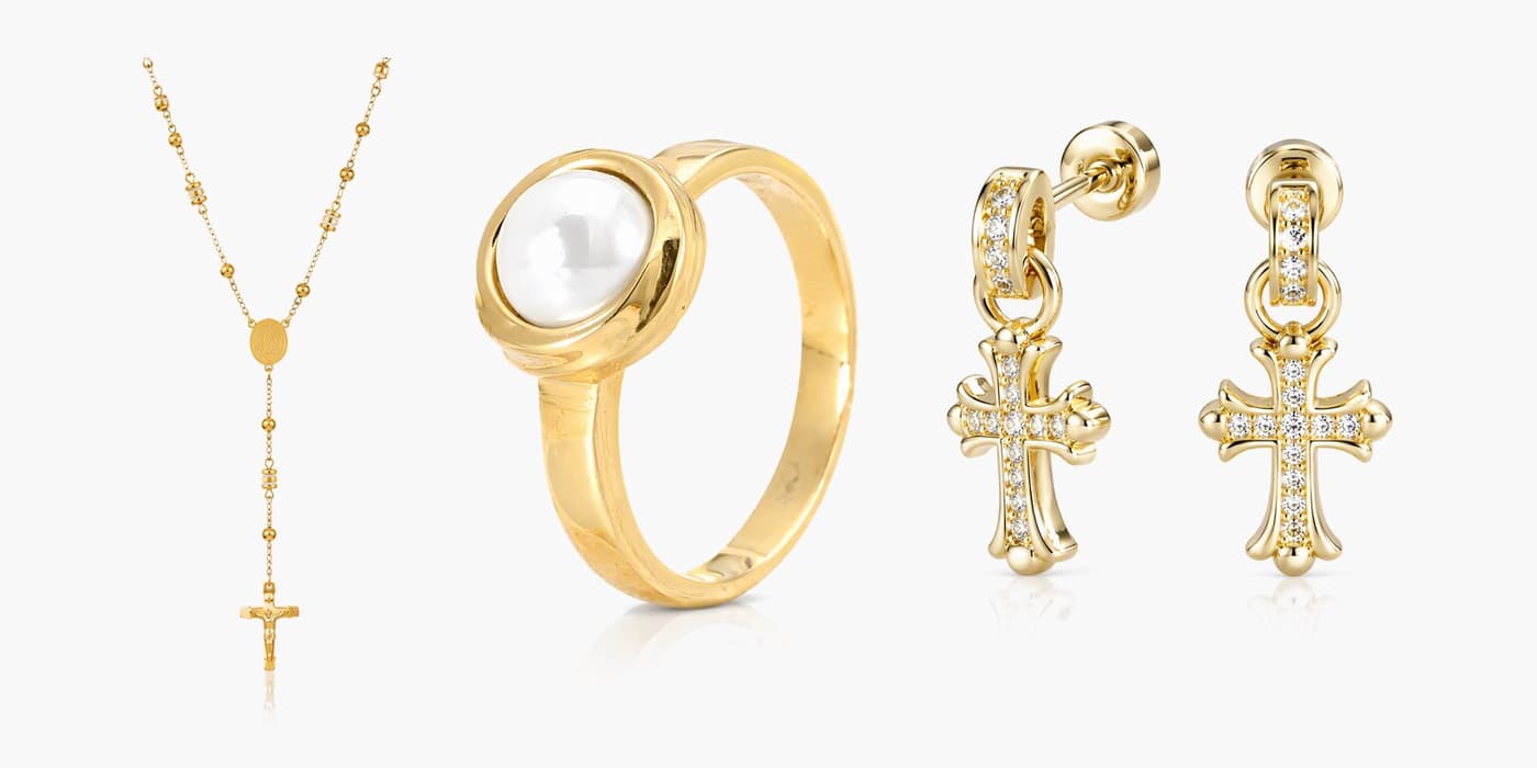 Gold Jewelry Stack