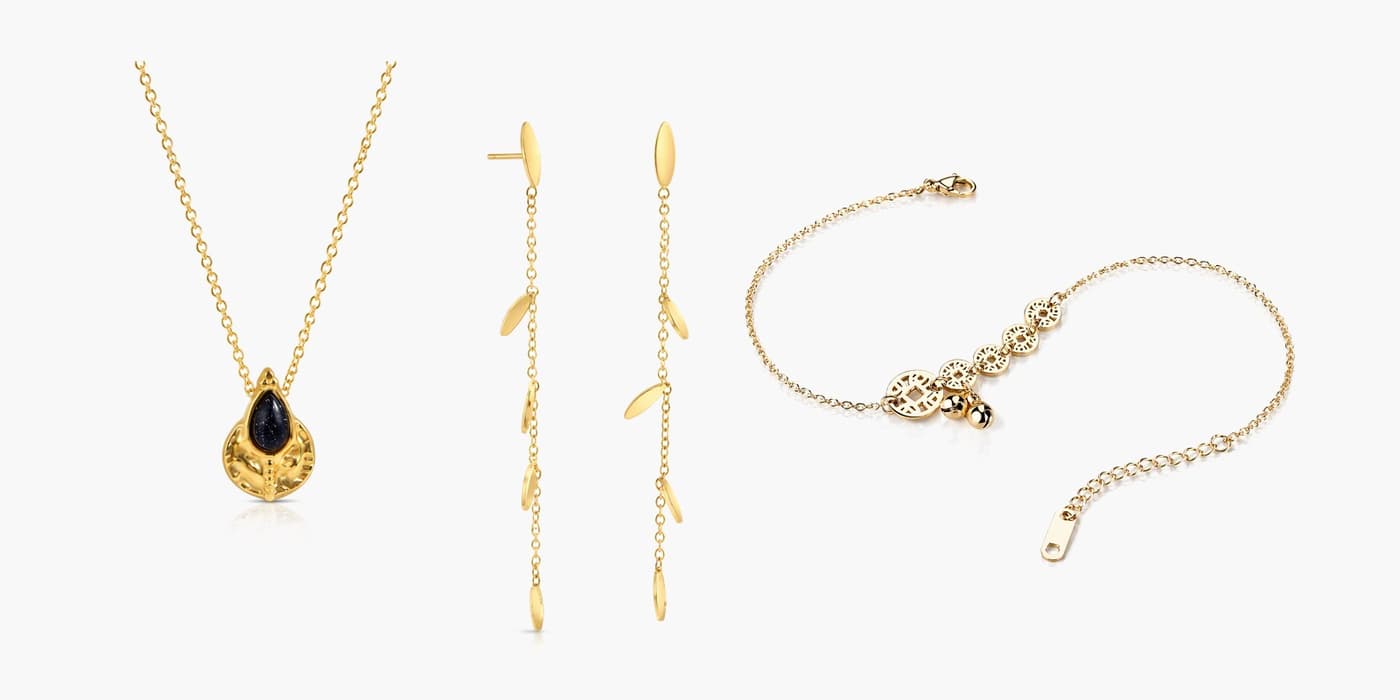 Everyday Gold Leaf Stack