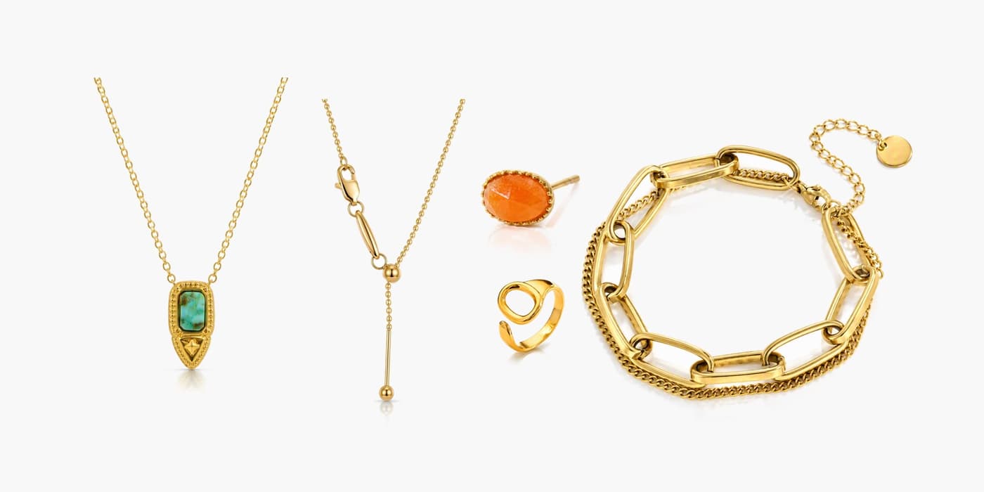 Gold Minimalist Jewelry Stack