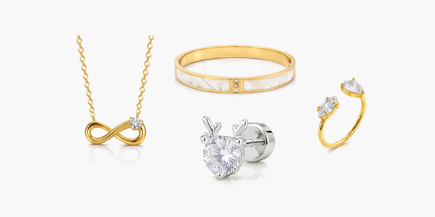 Gold Minimalist Jewelry Stack