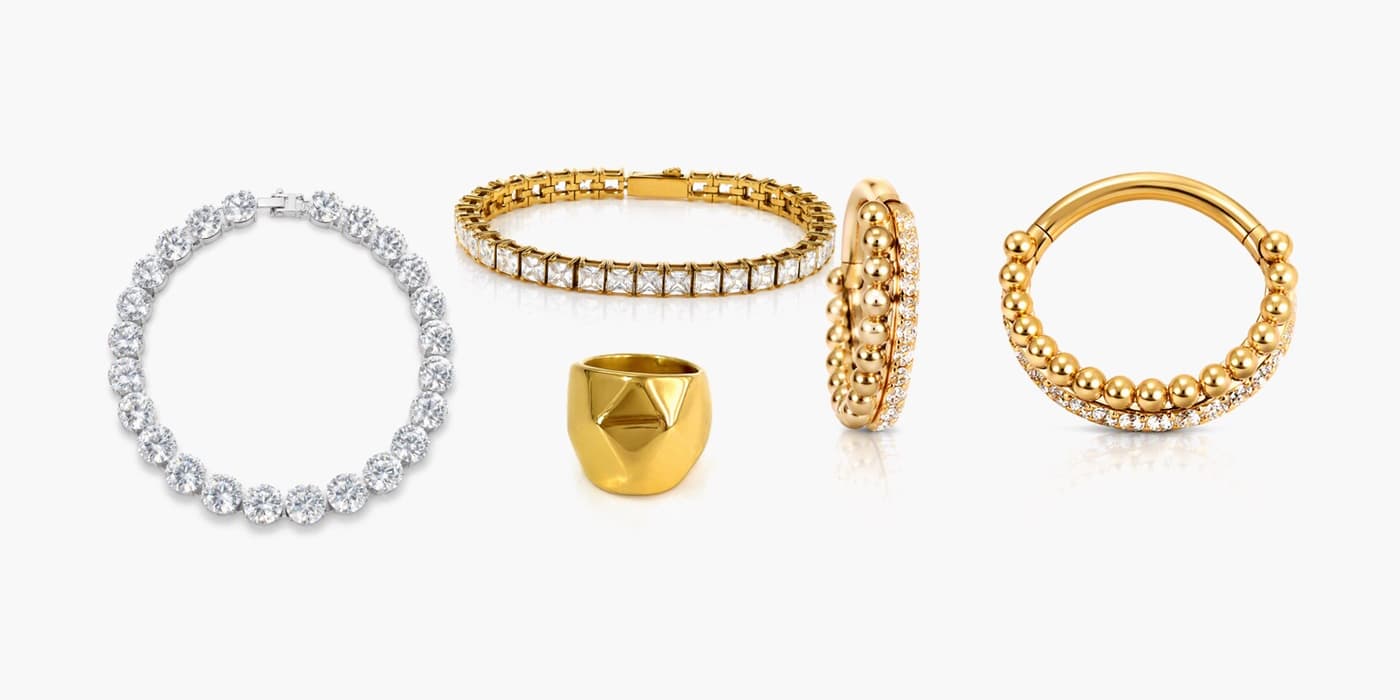 Statement Night Gold Set