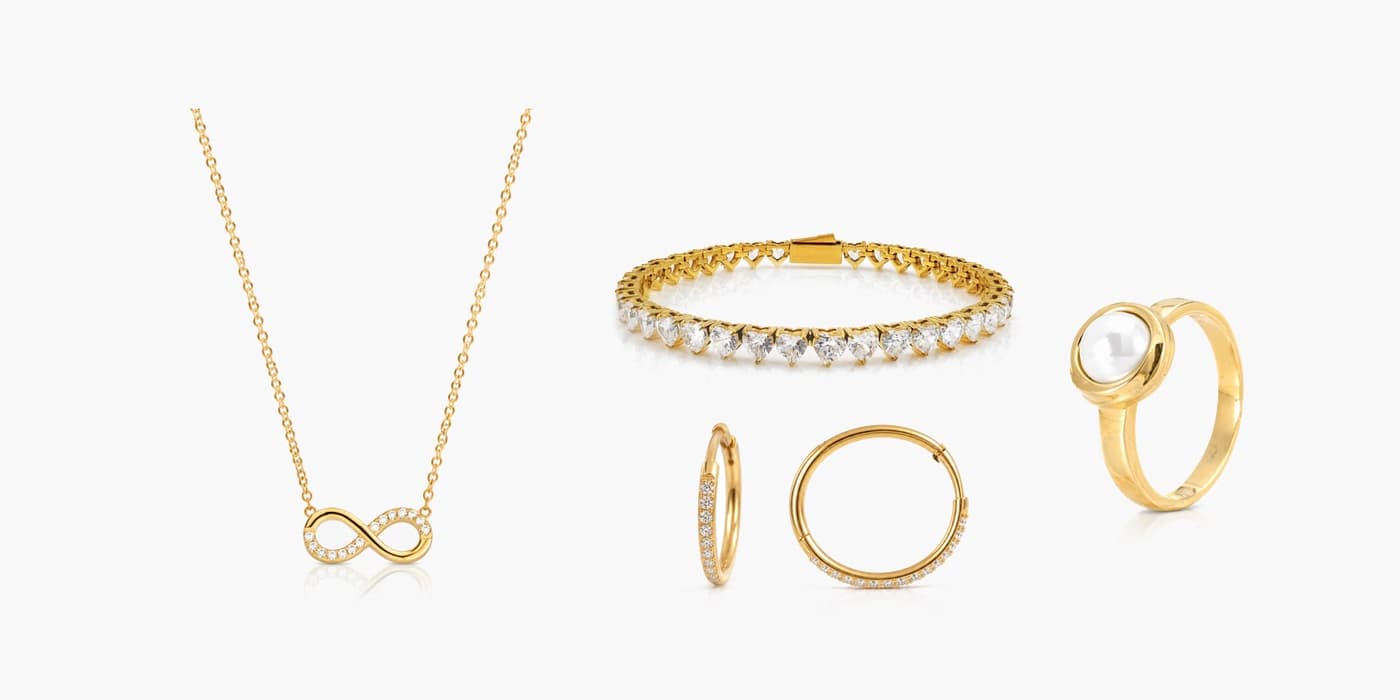 Daily Gold Layering Set