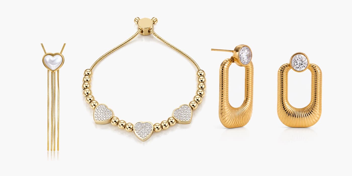 Gold Glam Date Night Set