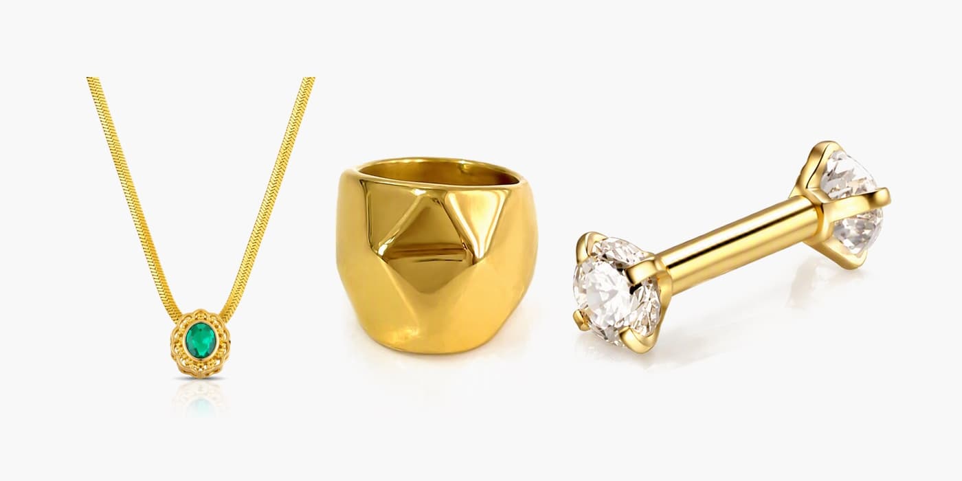 Statement Night Gold Trio