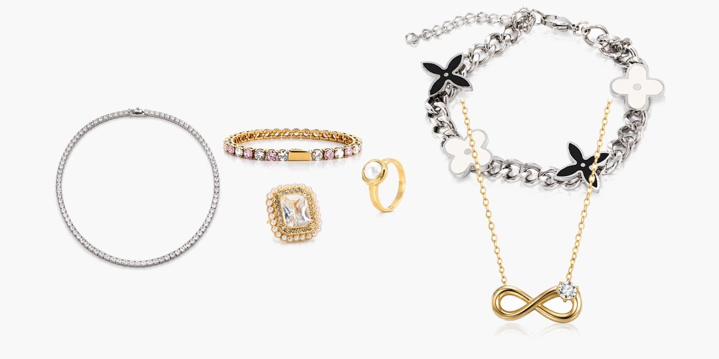 Silver Layered Everyday Set