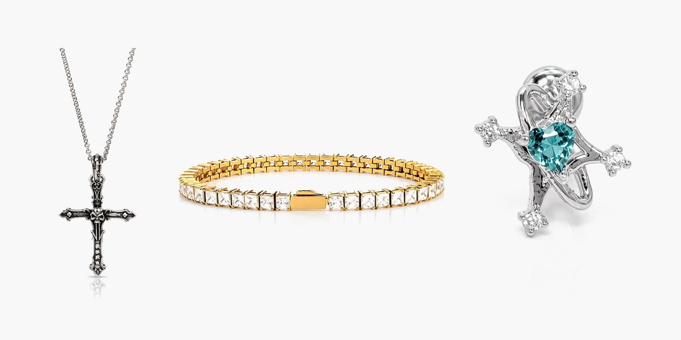 Silver Statement Night Set