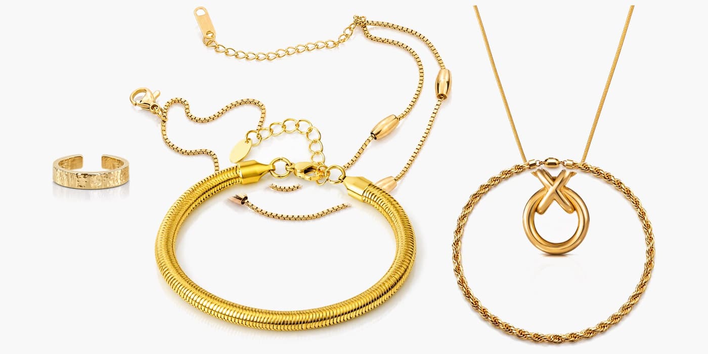 Gold Minimalist Jewelry Stack