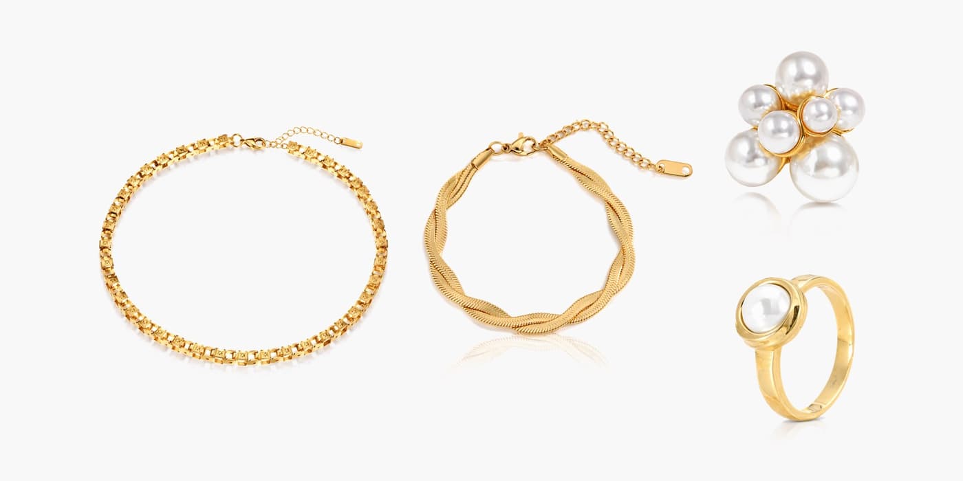 Office Gold Layering Set