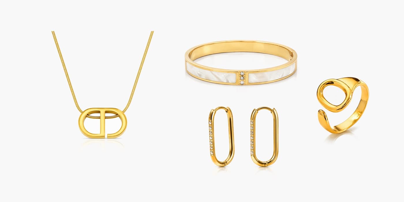 Office Gold Minimalist Set