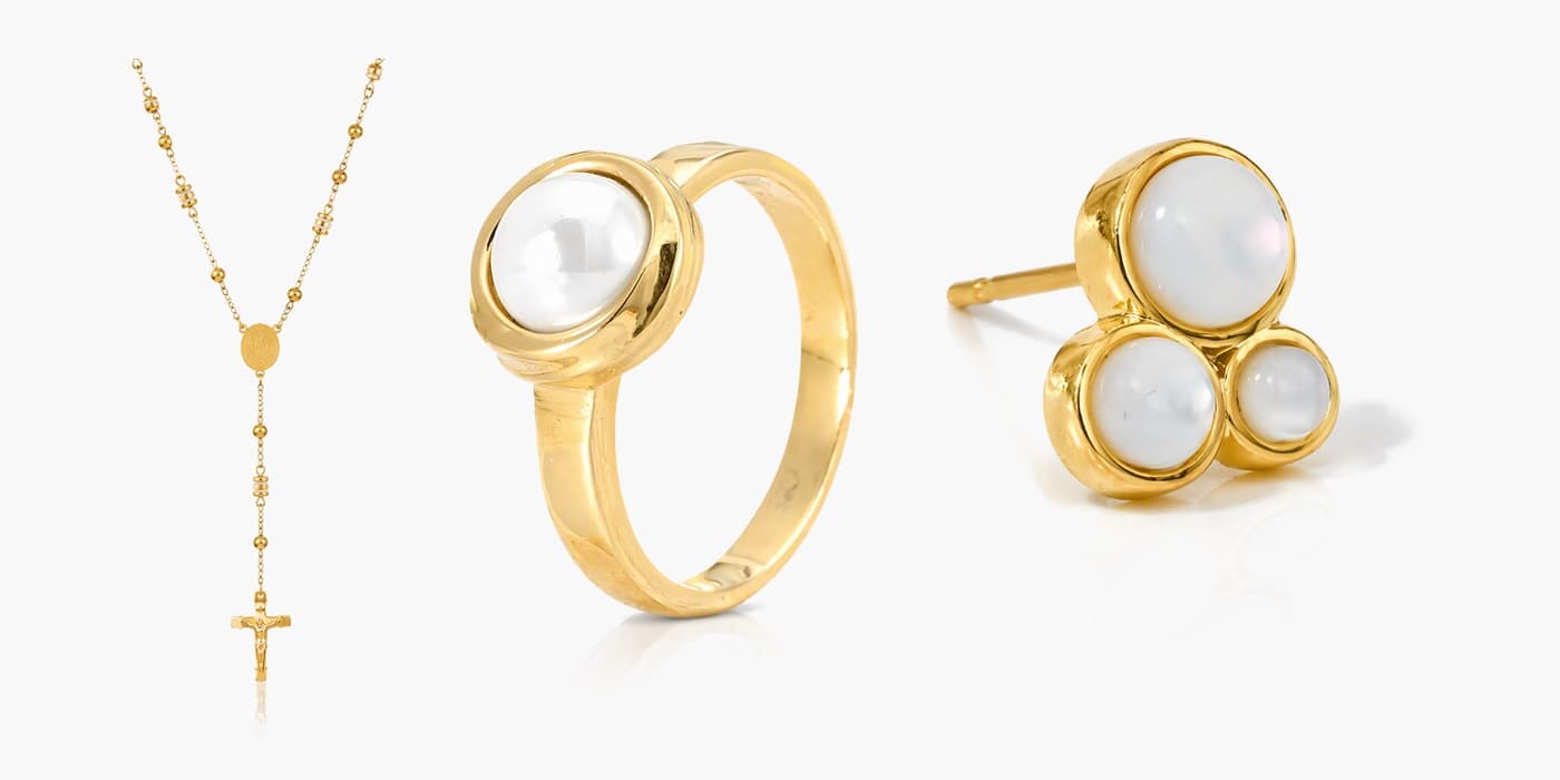 Warm Gold Everyday Trio