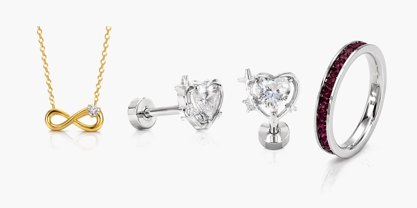 Silver Classic Jewelry Layering Set