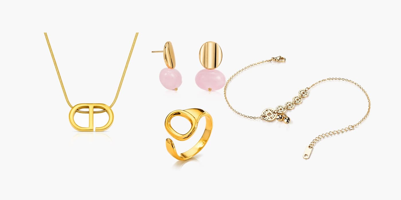Gold Minimalist Jewelry Stack