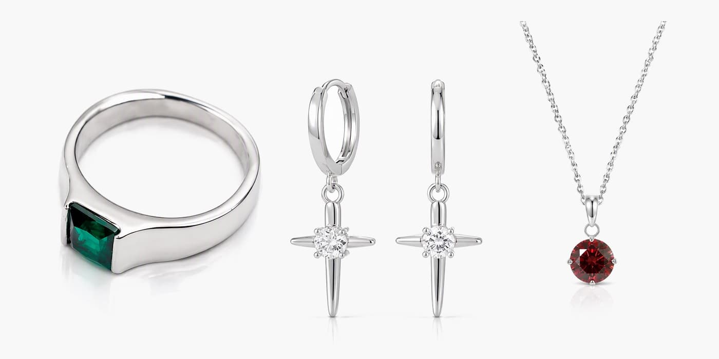Silver Minimalist Jewelry Stack
