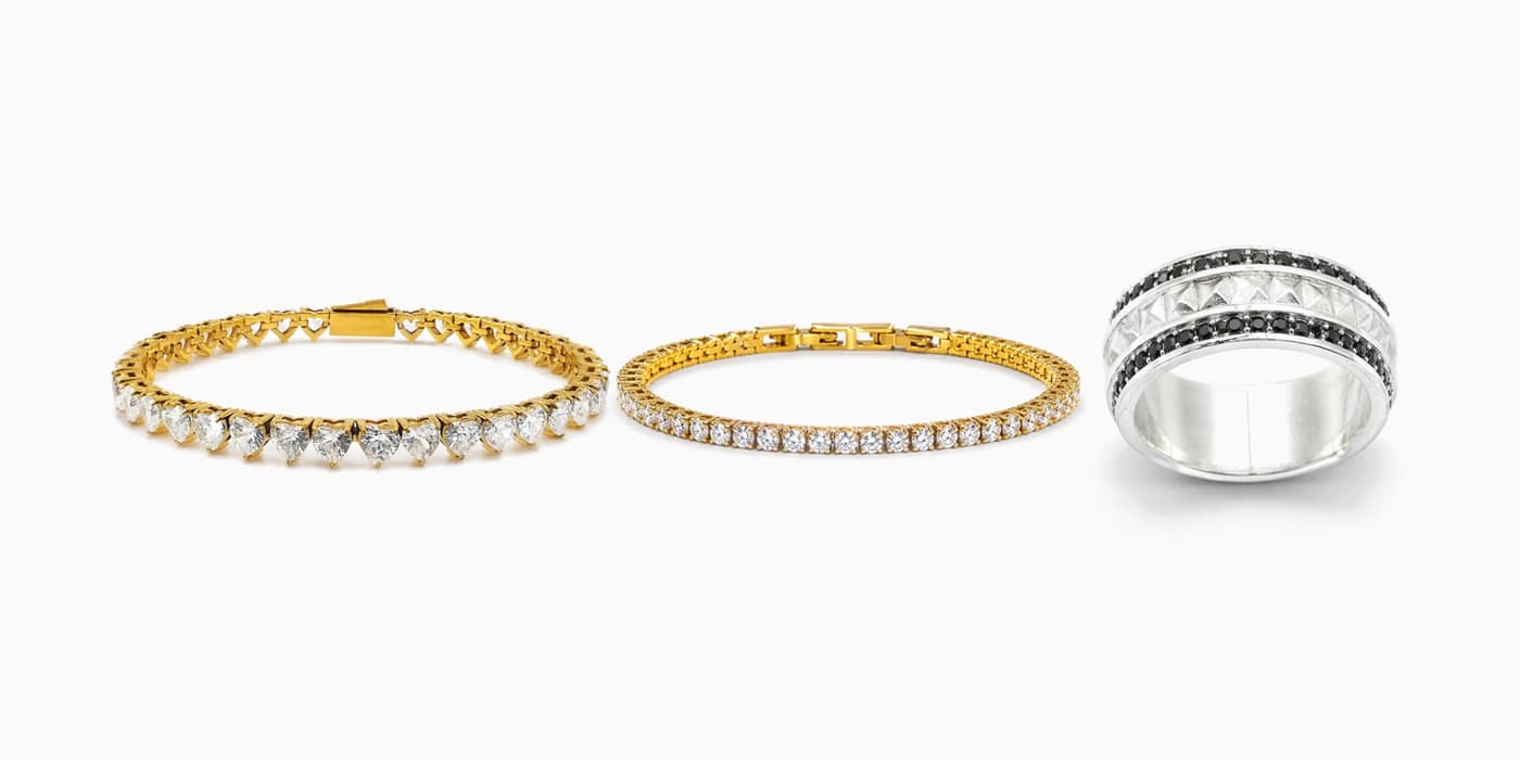 Holiday Silver Sparkle Set