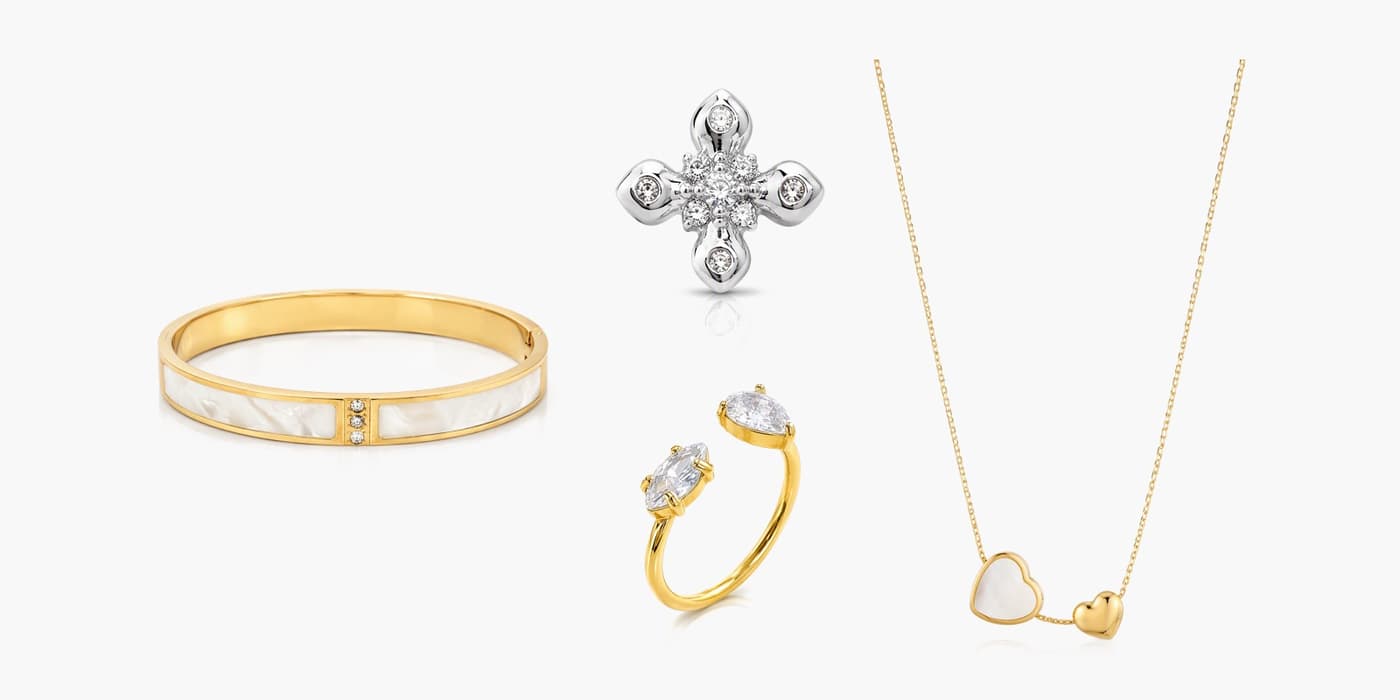 Flower Jewelry Stack
