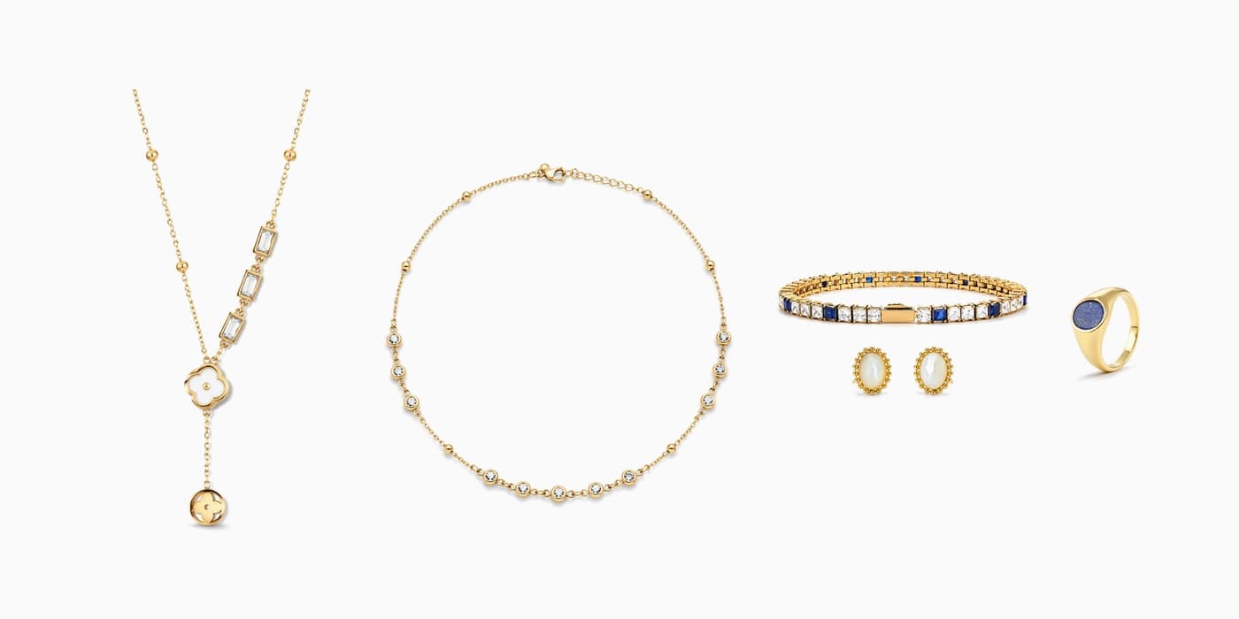 Gold Classic Jewelry Stack