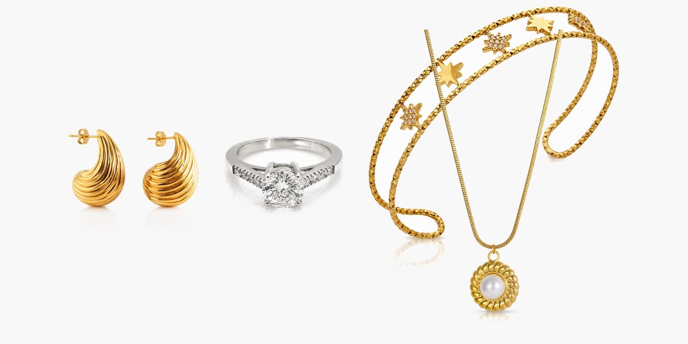 Date Night Silver Set
