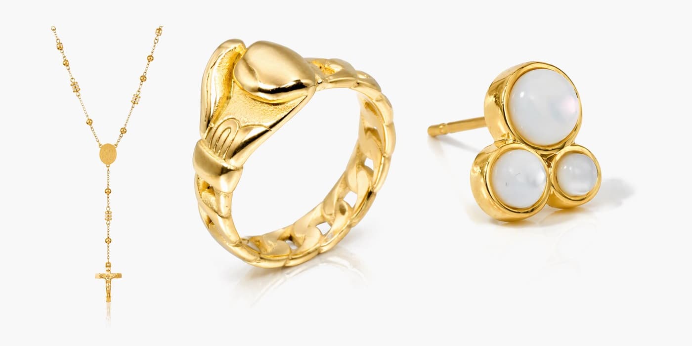 Everyday Gold Circle Stack