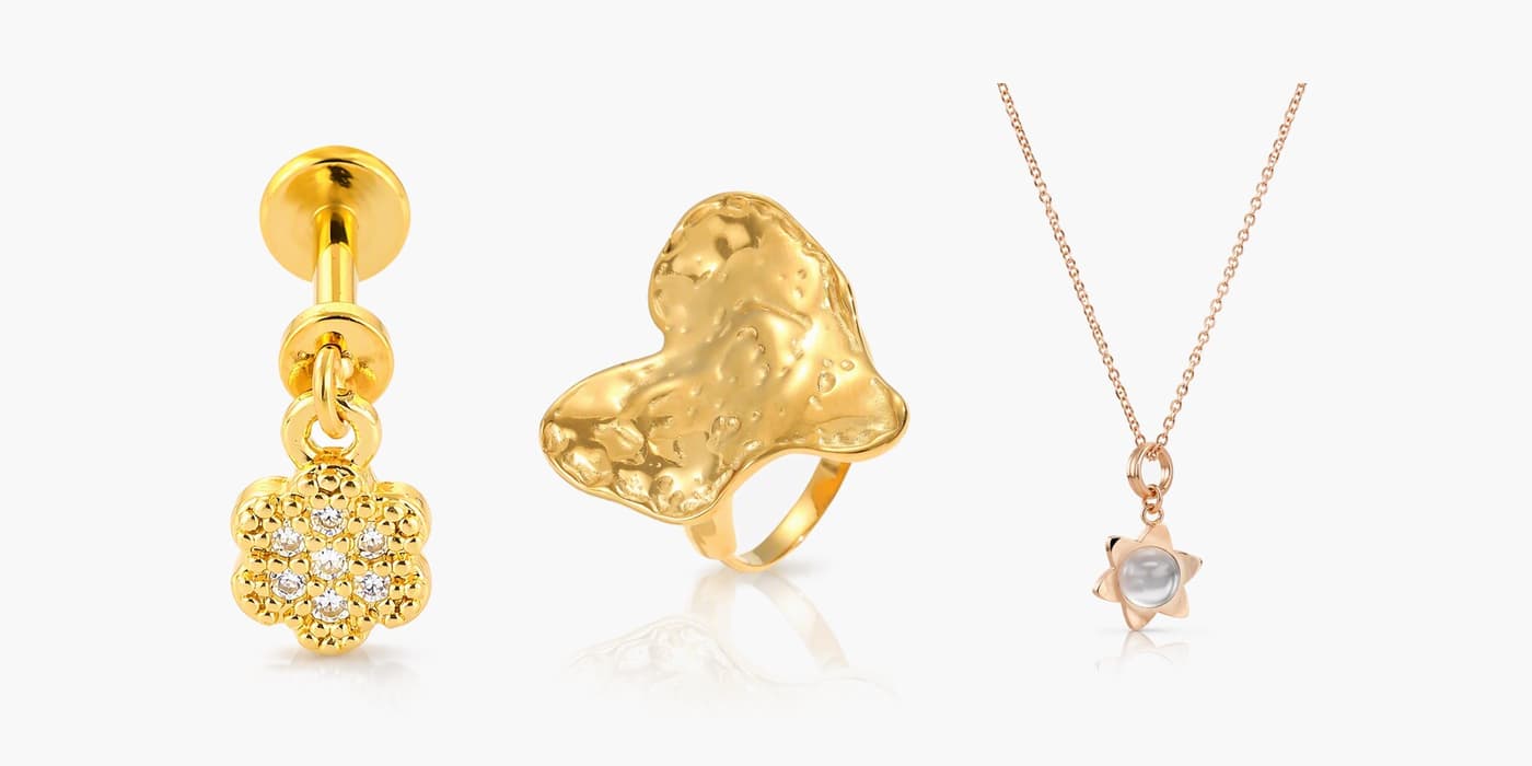 Minimalist Golden Motif Gift Set