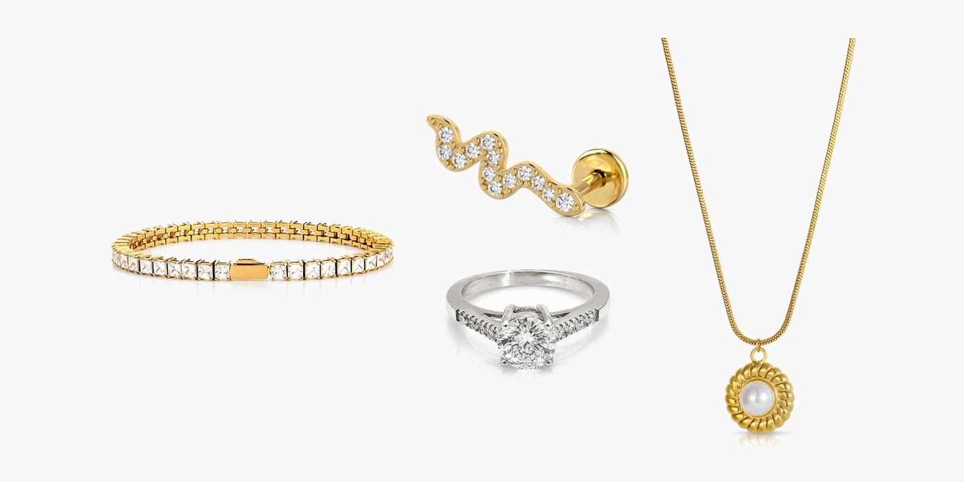 Silver Date Night Zircon Set