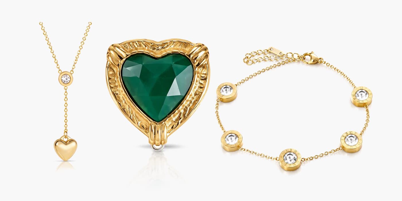 Holiday Heart Sparkle Set