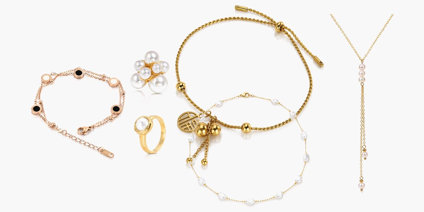 Classic Gold Jewelry Stack