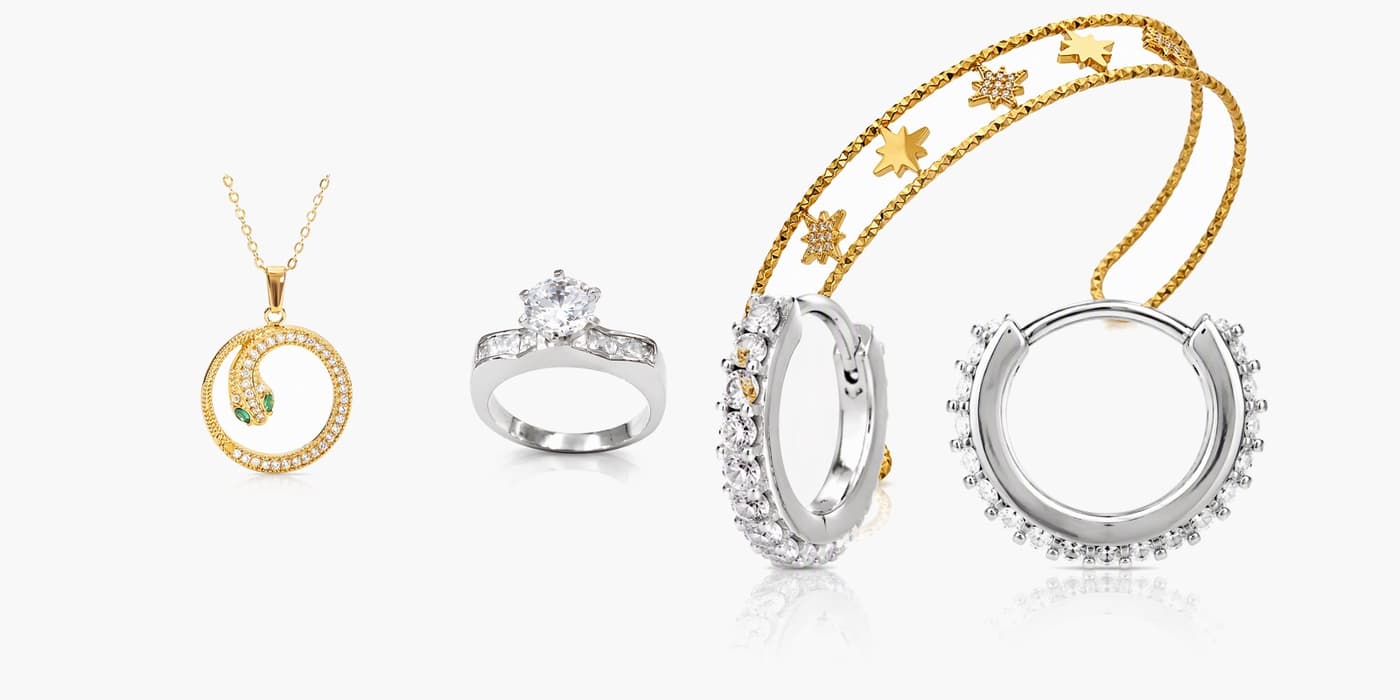 Silver Glam Stack