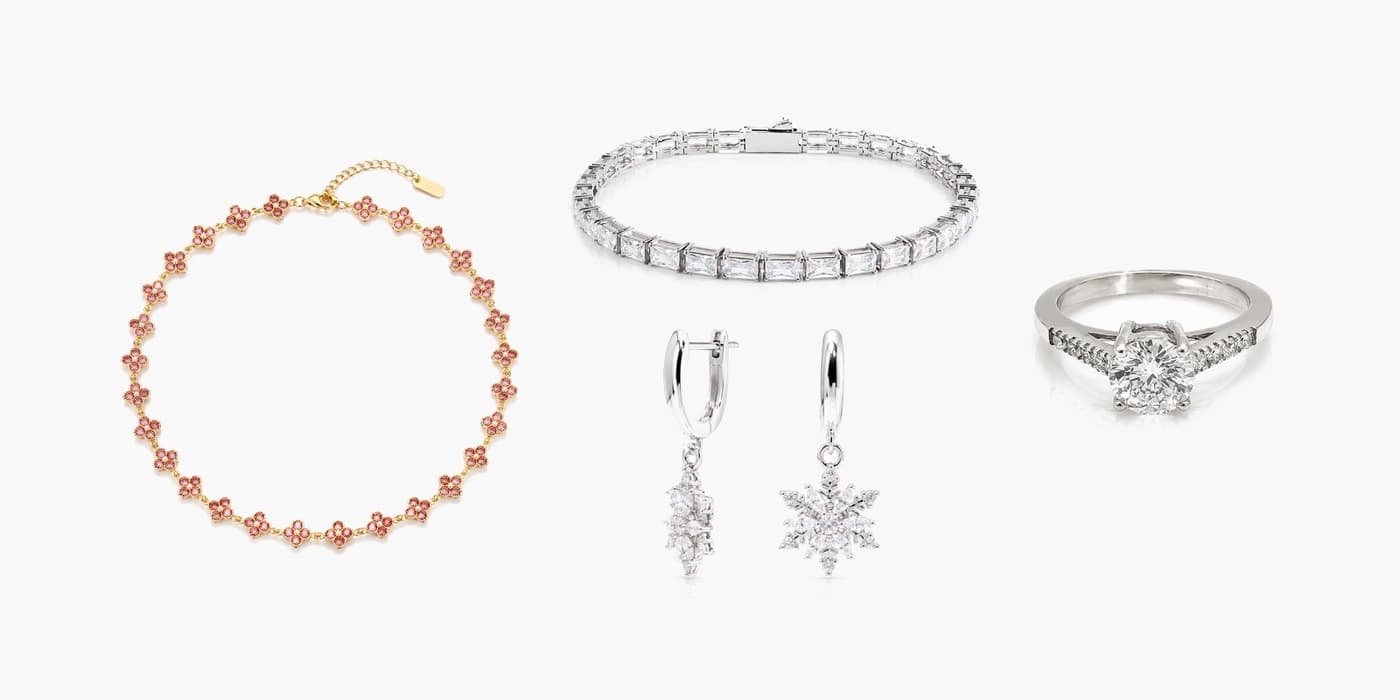 Silver Night Glam Set