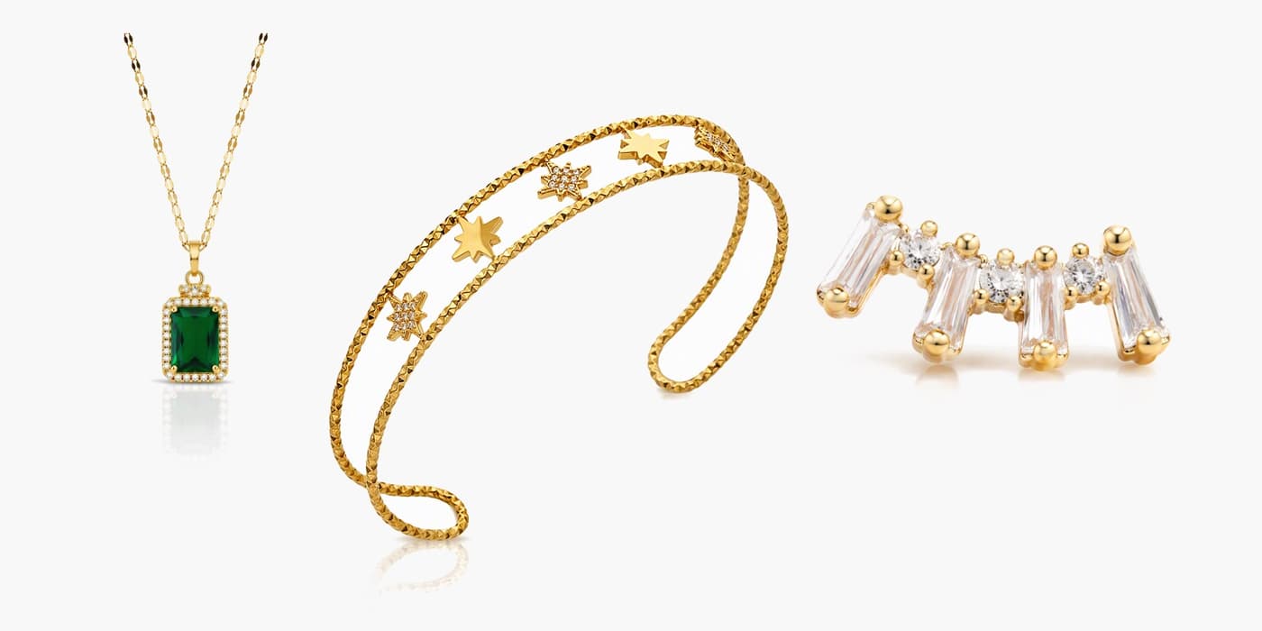 Flower Jewelry Trio