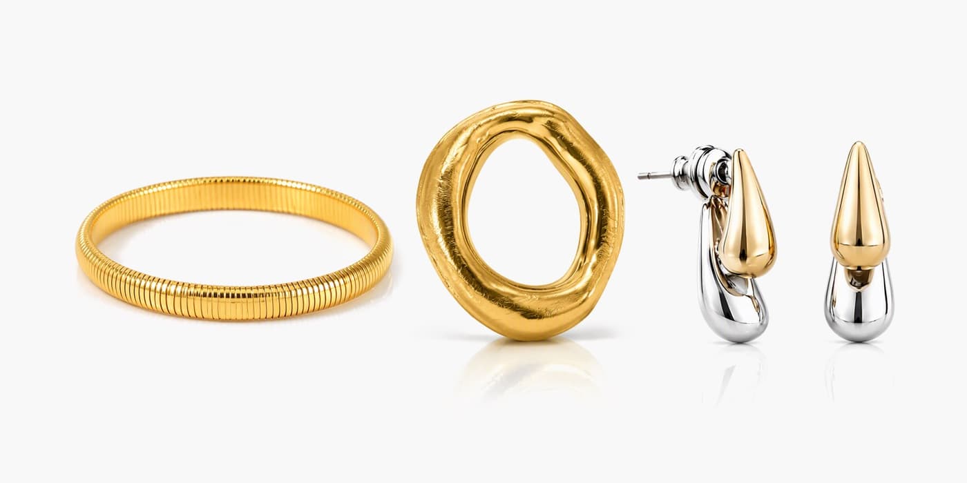 Office Minimalist Silver Set