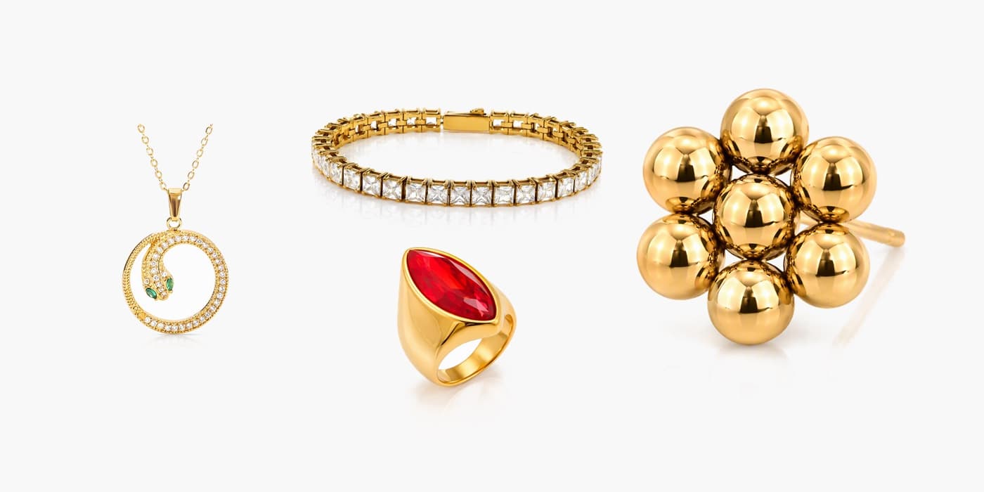 Golden Night Glam Set