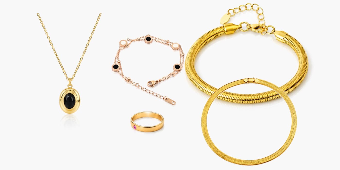 Gold Minimalist Jewelry Stack