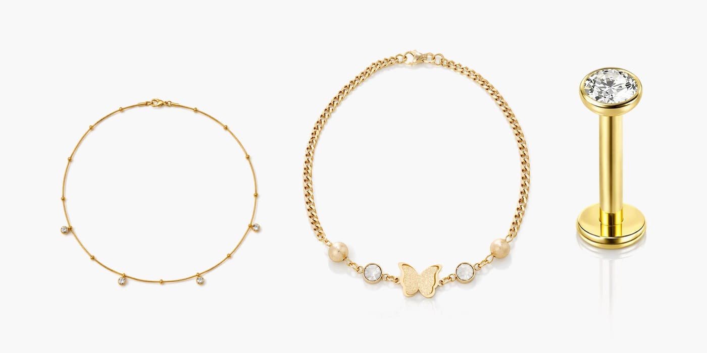 Warm Gold Everyday Layering Set