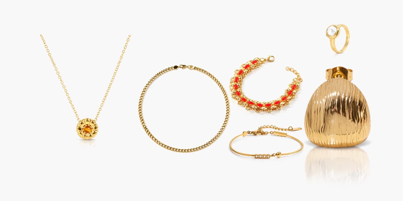 Gold Classic Jewelry Stack