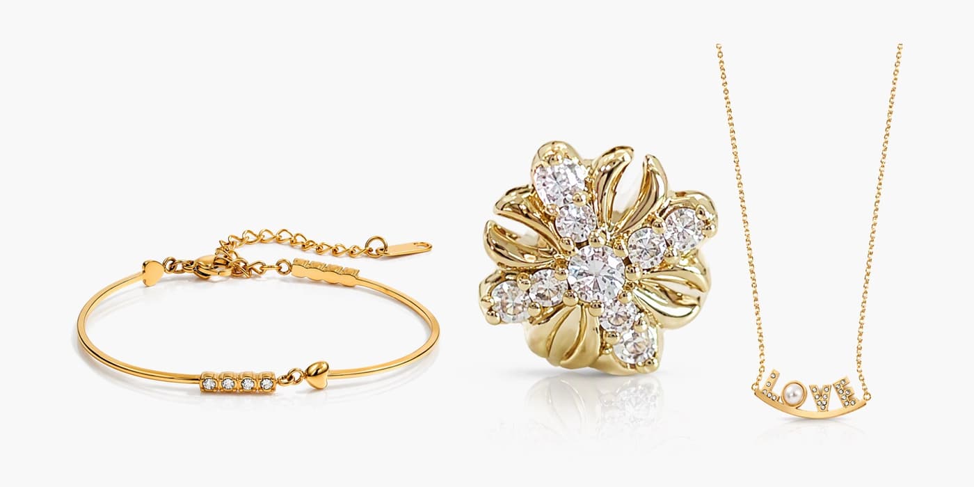 Warm Gold Date Night Trio