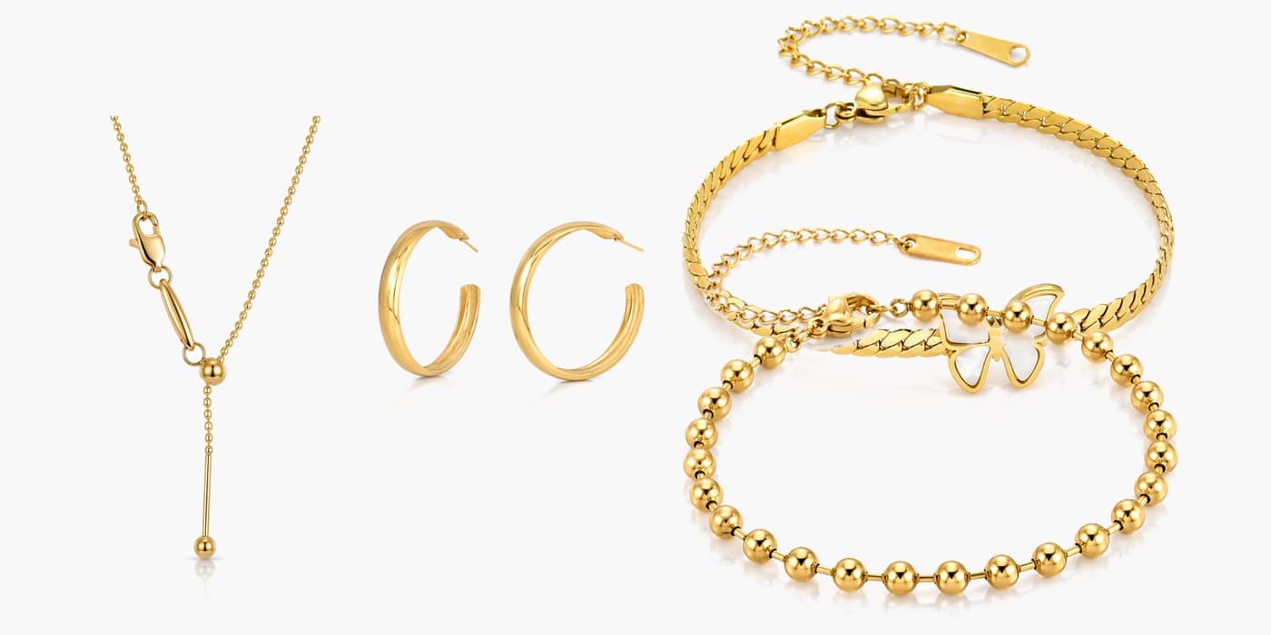 Gold Minimalist Jewelry Stack
