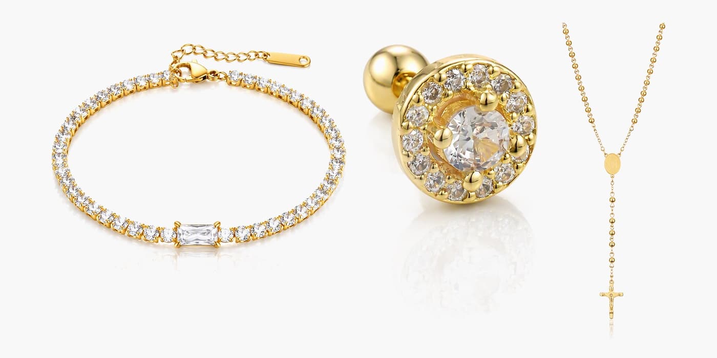 Everyday Gold Circle Stack