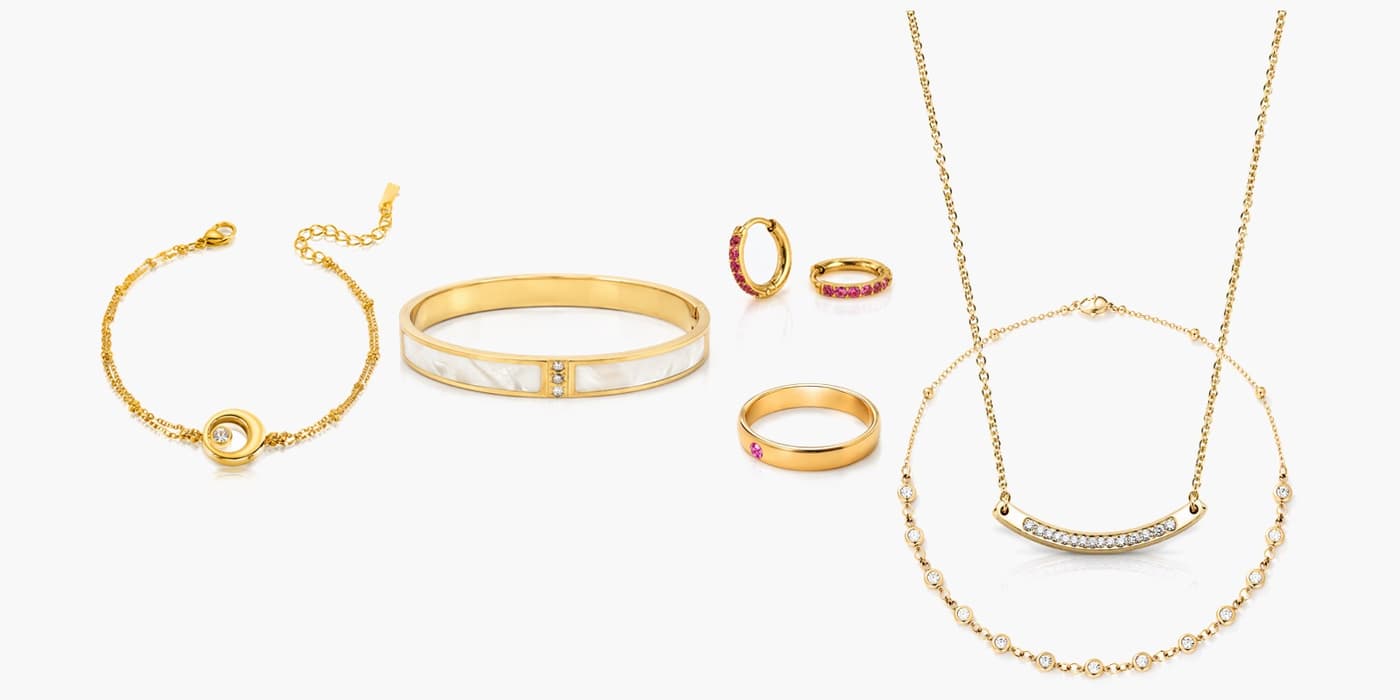 Gold Minimalist Jewelry Stack