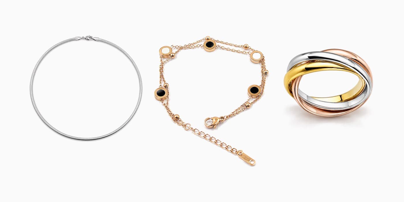 Rose Gold Jewelry Stack