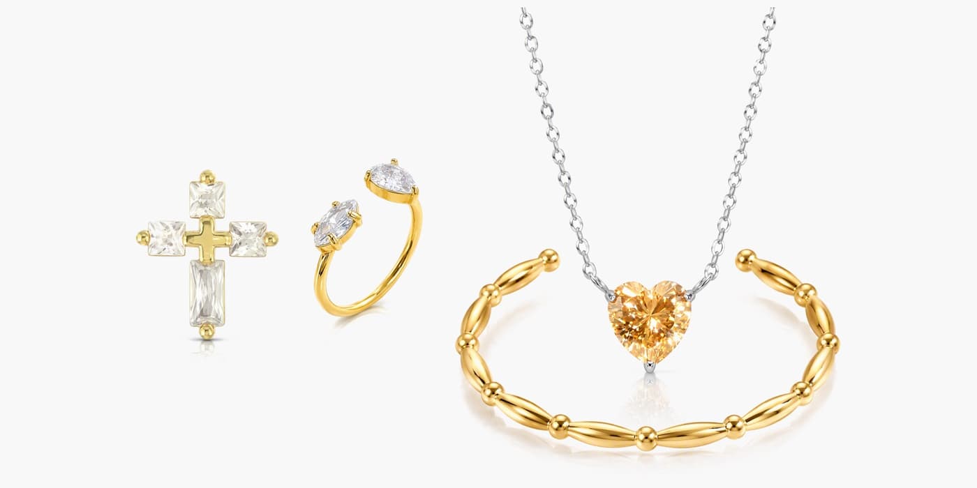 Warm Gold Everyday Layering Set