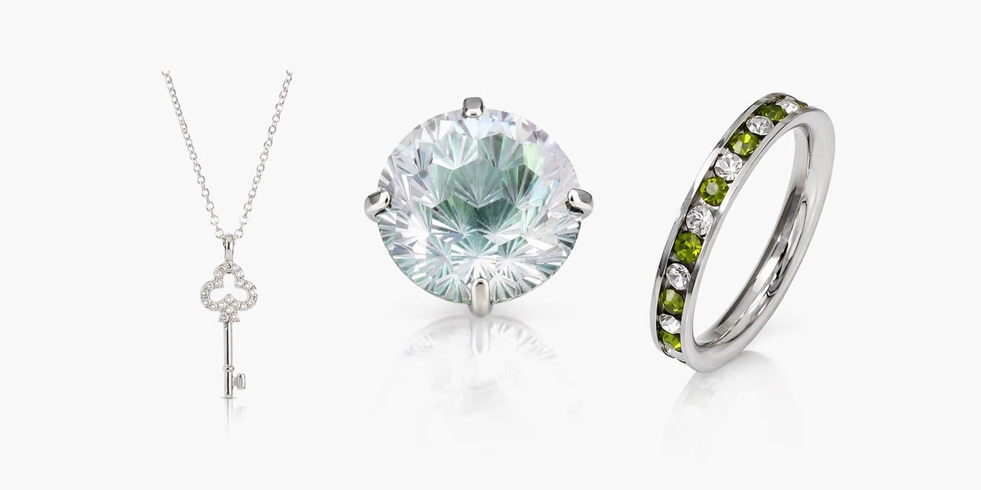 Silver Classic Jewelry Layering Set