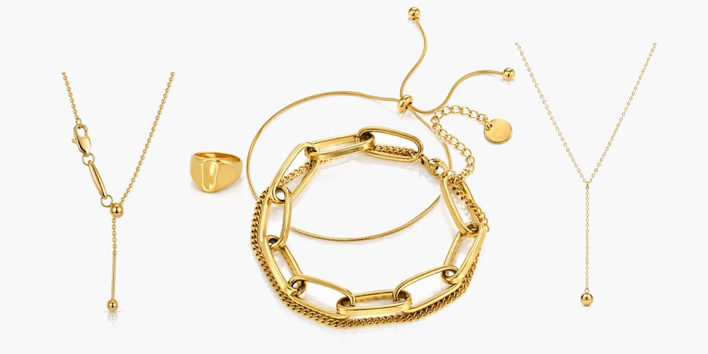 Gold Minimalist Jewelry Stack