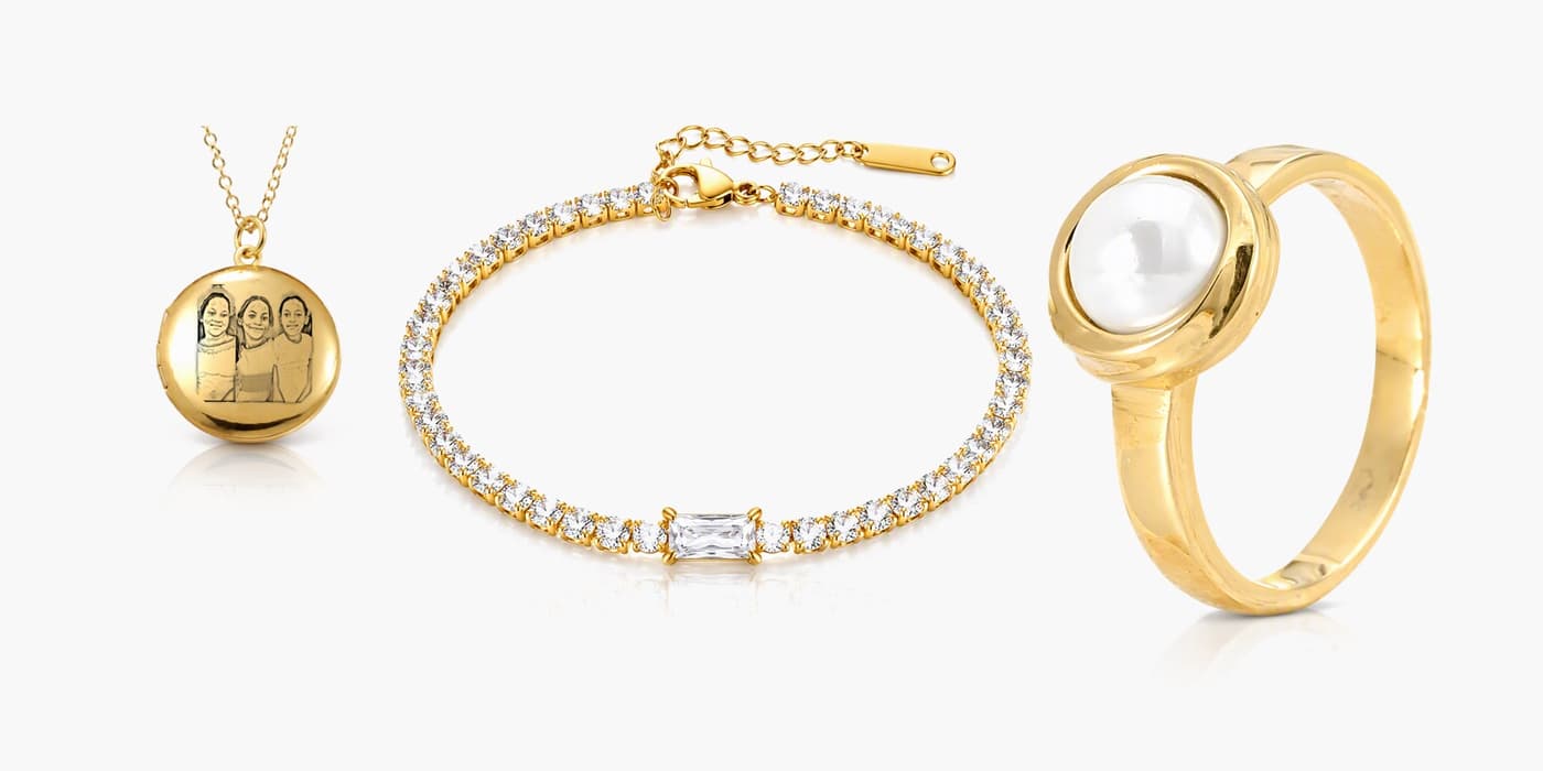 Everyday Gold Circle Stack