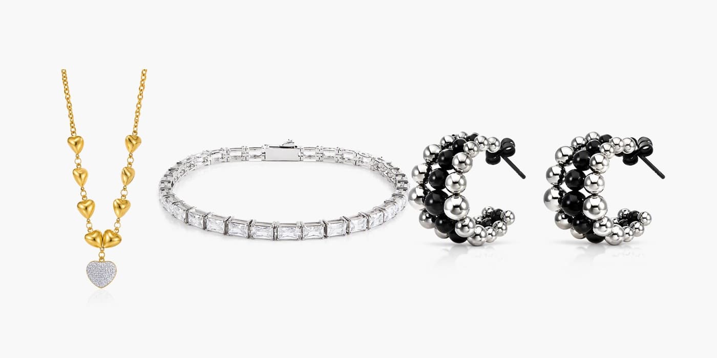 Statement Night Silver Set