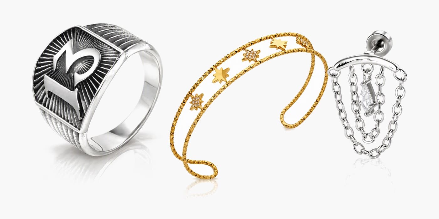 Statement Night Silver Set