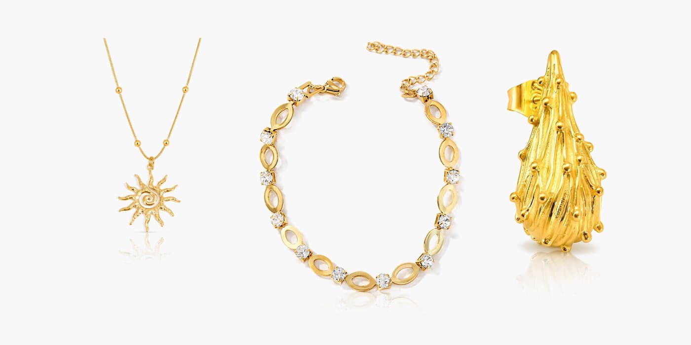 Golden Statement Night Set