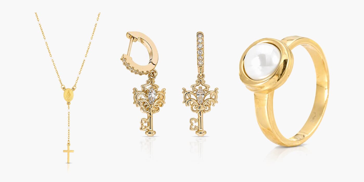 Vintage Gold Date Night Trio