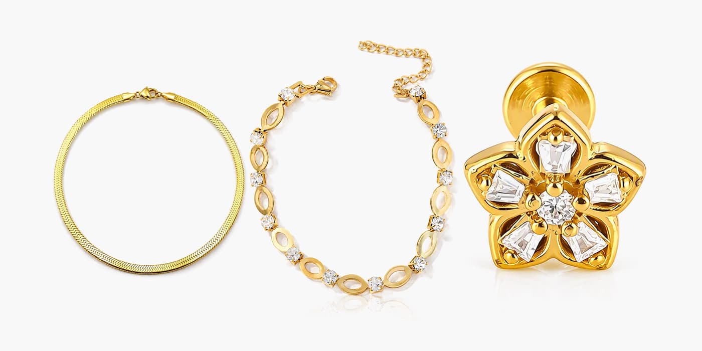 Warm Gold Layering Trio