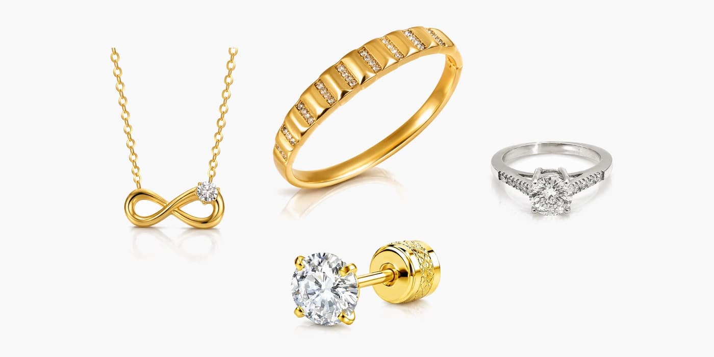 Cool Silver Layering Set