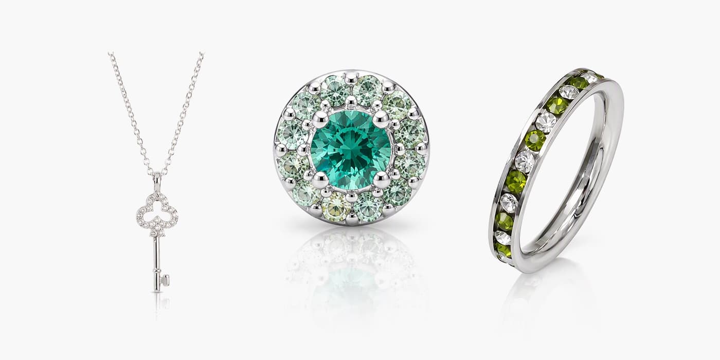 Silver Classic Jewelry Layering Set
